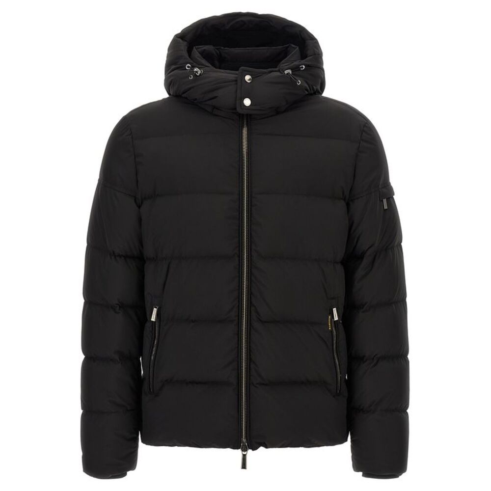 MooRER Black Wool Men's Bomber